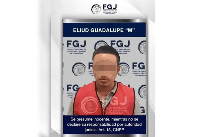 Eliud Guadalupe “M” privó de la vida al alcalde y candidato panista, luego de agredirlo con un arma punzocortante. Foto: FGJT
