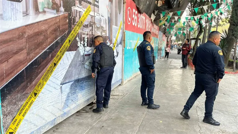 imagen recuadro Elementos de la SSC capitalina. Foto: Luis Antonio Alfaro