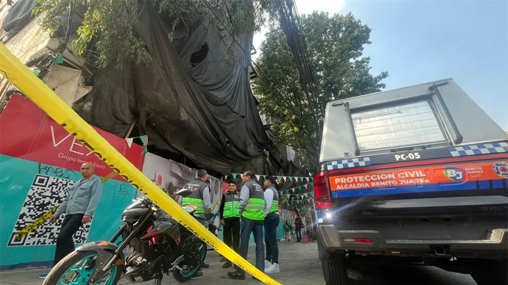 Cae de 20 metros y muere en obra de Benito Juárez, CDMX: investigan fallas de seguridad
