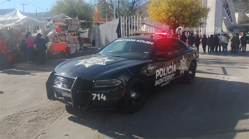 imagen recuadro El aumento de feligreses que acudirán al Santuario de la Virgen de Guadalupe. Foto: Policía de Monterrey