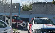 Colapso de techo en Monterrey provoca movilización de servicios de emergencia Colapso de techo en Monterrey provoca movilización de servicios de emergencia