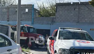 Colapso de techo en Monterrey provoca movilización de servicios de emergencia