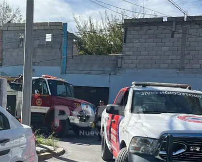 Colapso de techo en Monterrey provoca movilización de servicios de emergencia