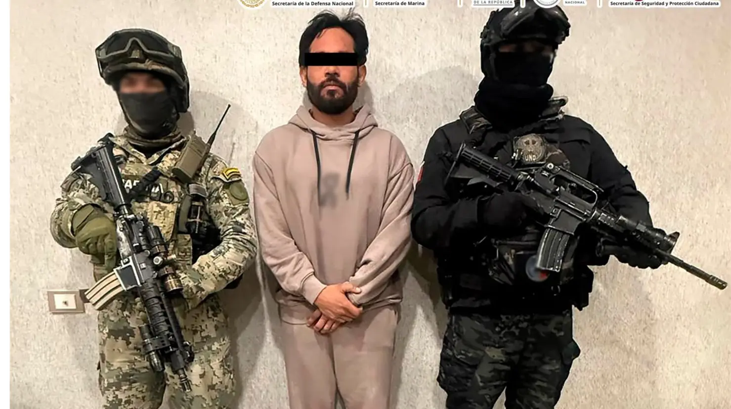 Esta mañana, fuerzas federales detuvieron a un integrante del crimen organizado en Durango. | Foto: Especial.