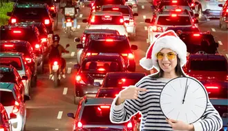 Navidad 2025: Los mejores horarios para evitar el tráfico decembrino en Nuevo León