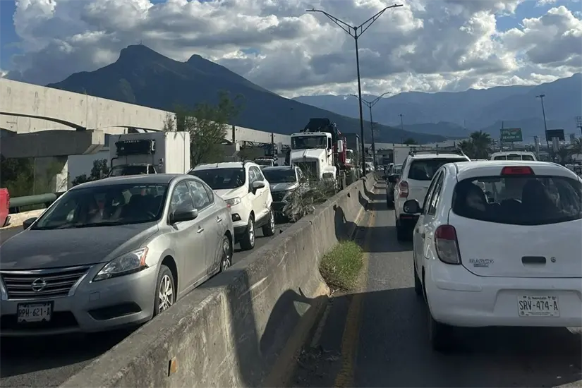 imagen recuadro La movilidad en Nuevo León se ve fuertemente impactada. Foto: Que Plan Mty
