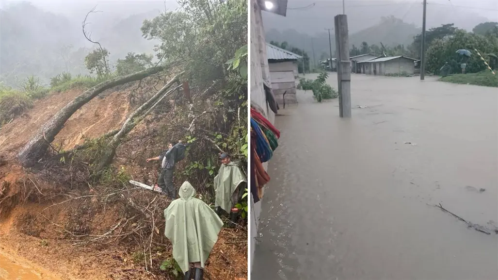 Lluvias causan afectaciones y decesos en Chiapas