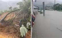 Lluvias causan afectaciones y decesos en Chiapas Lluvias causan afectaciones y decesos en Chiapas
