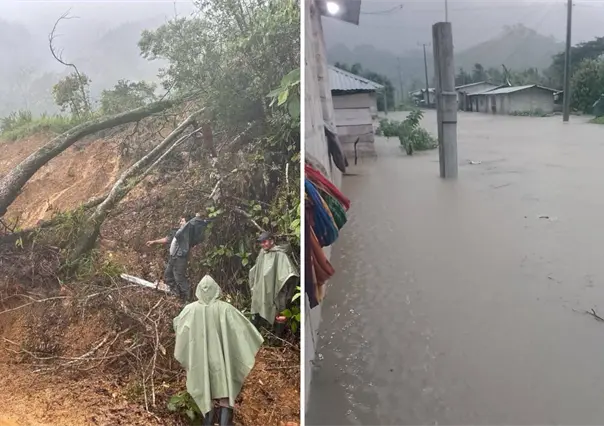 Lluvias causan afectaciones y decesos en Chiapas