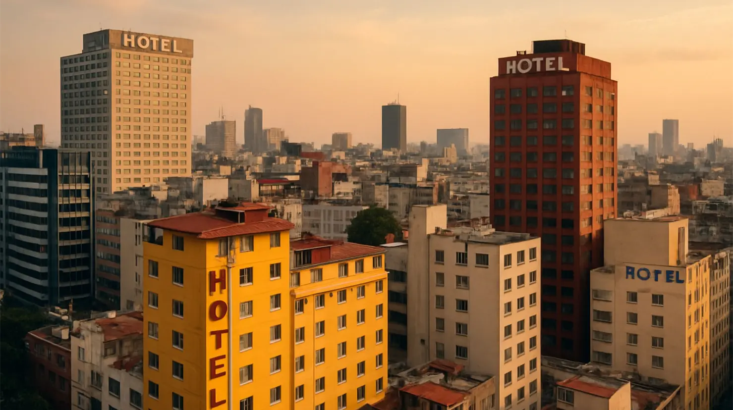 Hoteles de CDMX. Foto: IA | Canva