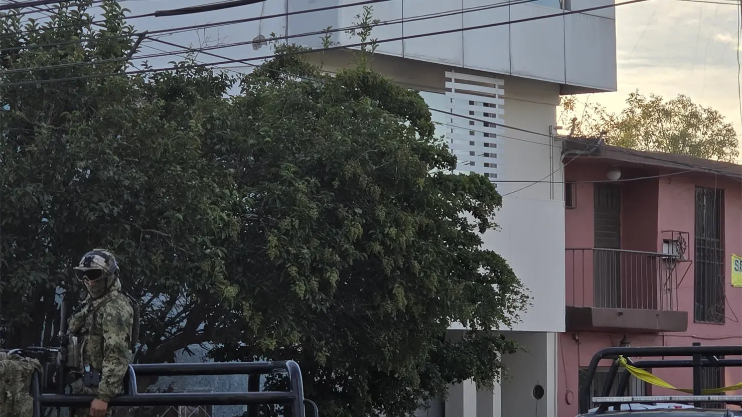 FOTOS | La Marina y la policía de Harfuch aseguran este edificio de Durango