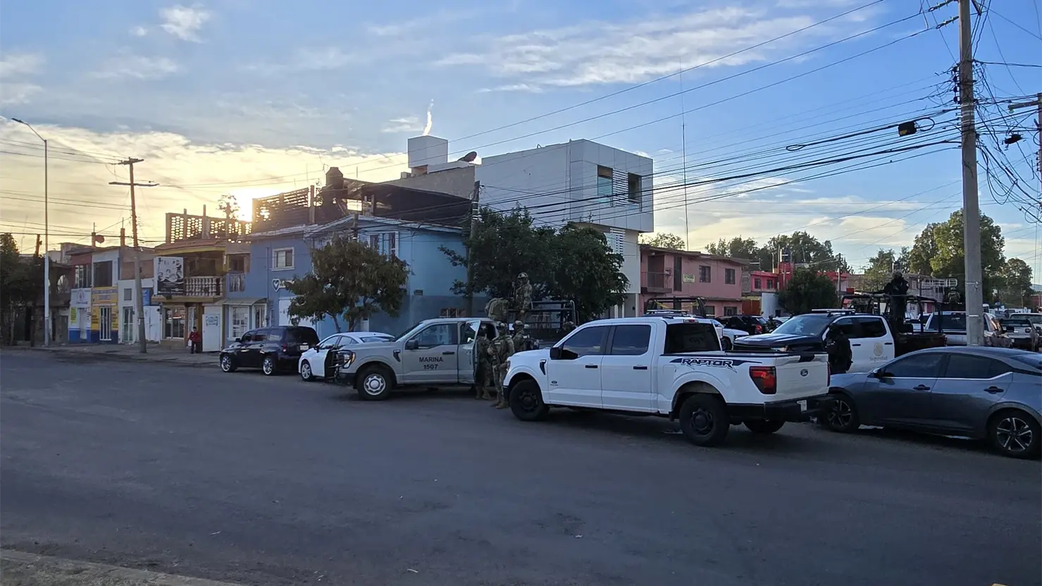 FOTOS | La Marina y la policía de Harfuch aseguran este edificio de Durango
