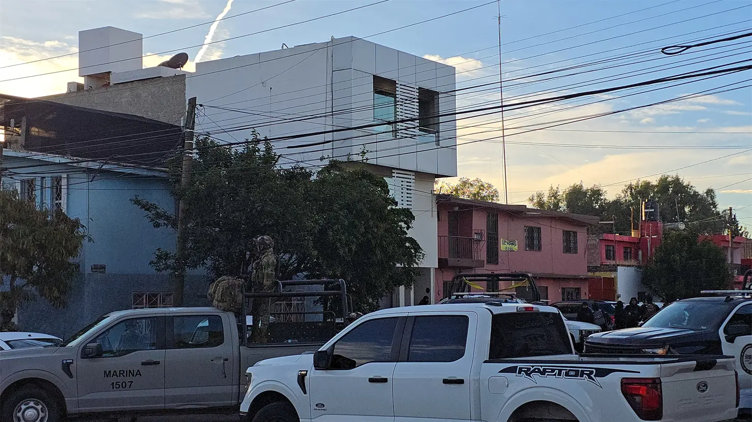 FOTOS | La Marina y la policía de Harfuch aseguran este edificio de Durango