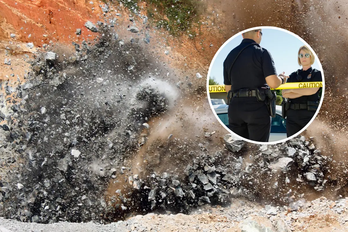 La tarde de este martes, elementos de la Policía Estatal de Nuevo León fueron atacados con explosivos en Doctor Coss, generando alarma. Foto: Canva