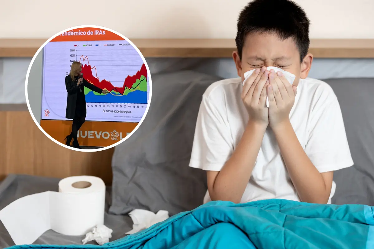 Con la llegada del invierno, Nuevo León enfrenta una campaña urgente para que la población se vacune contra virus respiratorios. Foto: Canva