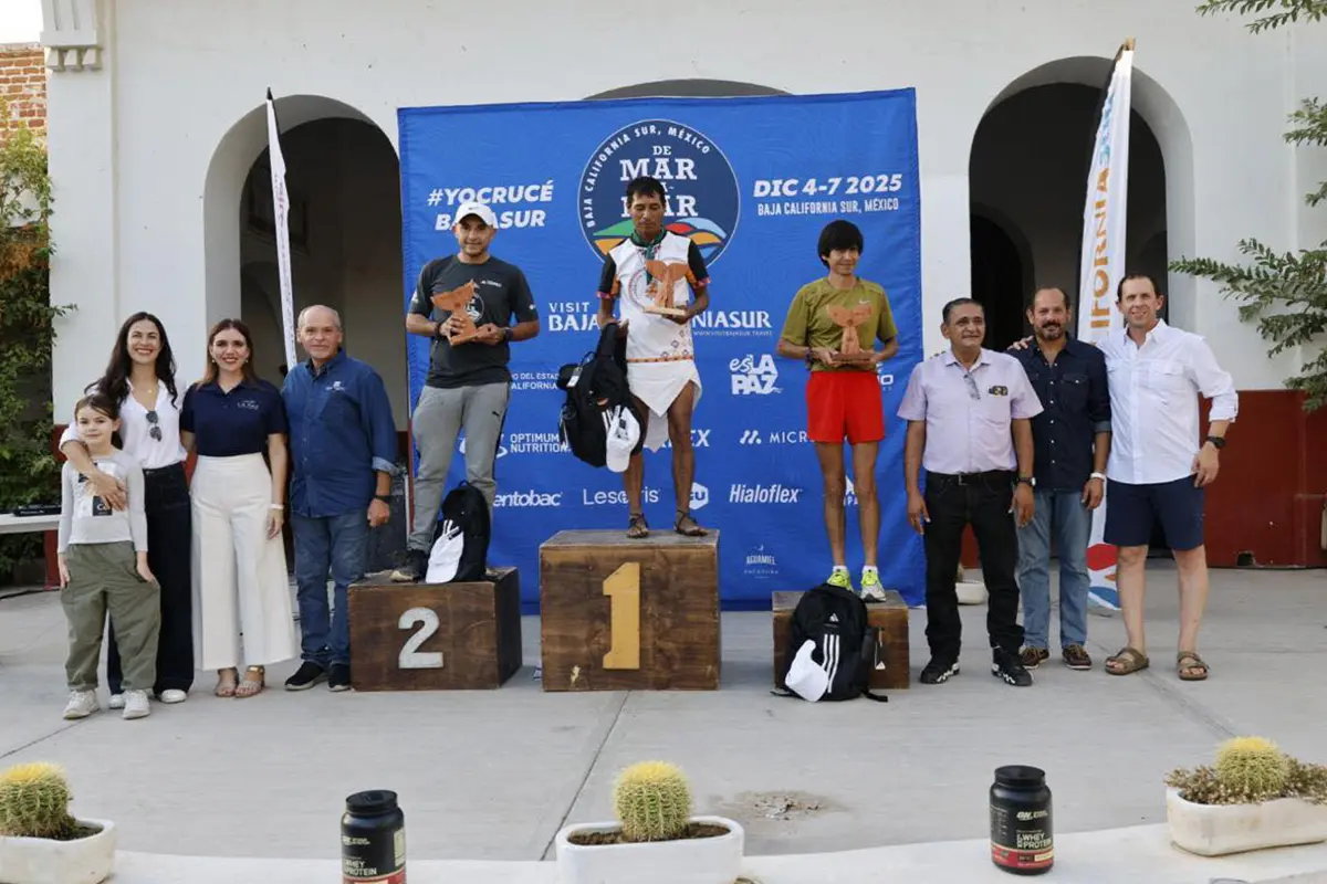 Mauro Quimare, Alfredo Neri y Reg Parker, están entre los ganadores de la ya tradicional carrera Mar a Mar, en su emisión 2025. Foto: Facebook de SETUE.