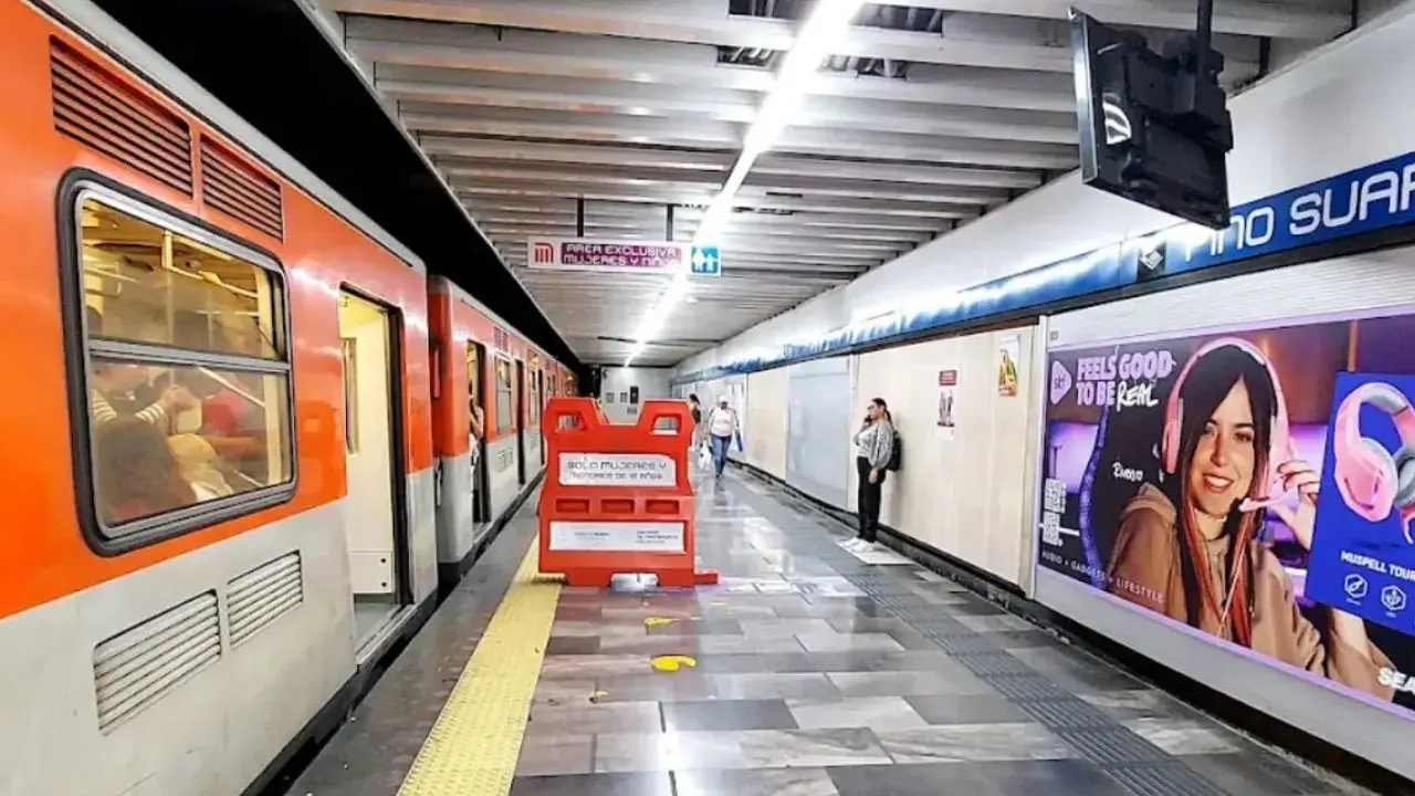 Estación Pino Suárez de la Línea 2 del STC Metro CDMX. Foto: Google Maps
