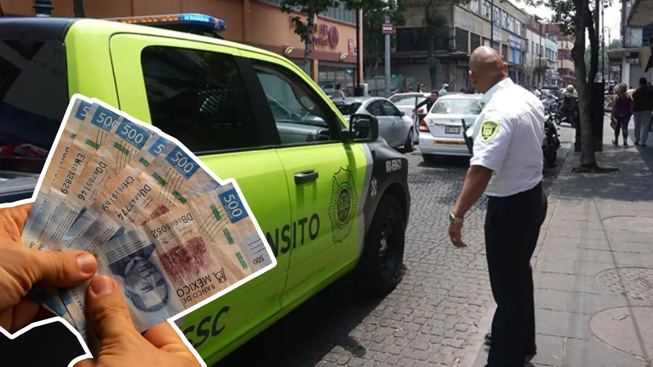Autoridades capitalinas dieron a conocer algunos beneficios a la hora de pagar multas. Foto: SSC CDMX | Canva