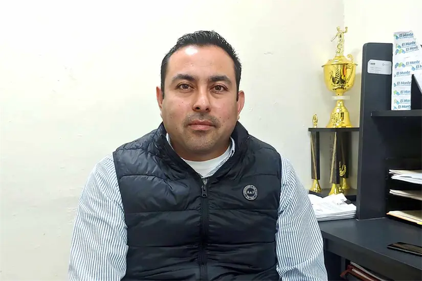 Noé Ramos Ferretiz se desempeñaba como alcalde y candidato a la reelección al momento de su asesinato. Foto: Carlos García