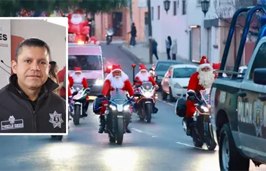 Policía de Saltillo alista Desfile Navideño 2025 seguridad, fiesta familiar y entrega de juguetes