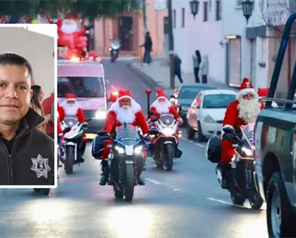 Policía de Saltillo alista Desfile Navideño 2025 seguridad, fiesta familiar y entrega de juguetes