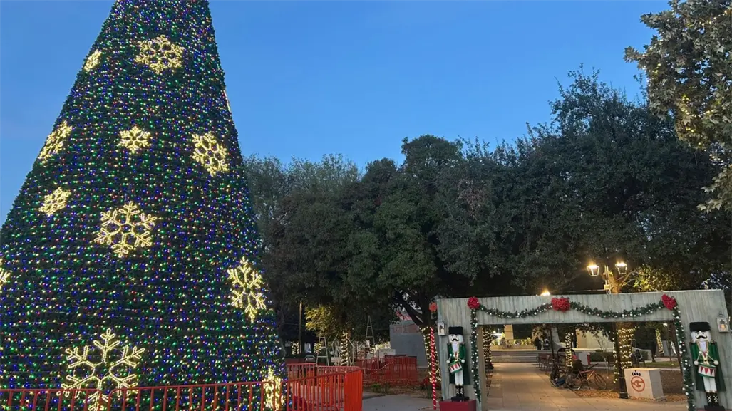 La Plaza Principal de Guadalupe se viste de magia navideña este 2025