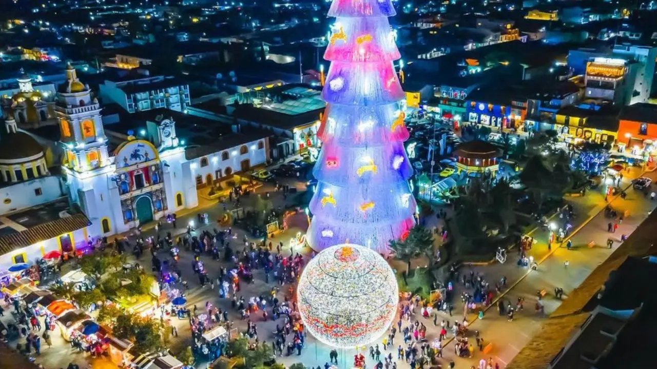 Chignahuapan, el pueblo mágico de Navidad Foto: Facebook (Puebla)