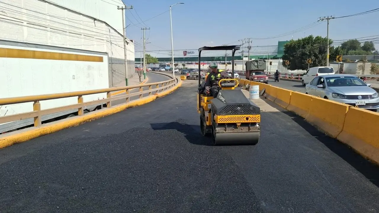 Este cruce es esencial para enlazar rutas estratégicas a municipios vecinos. Foto: Facebook @Gobierno de Cuautitlán