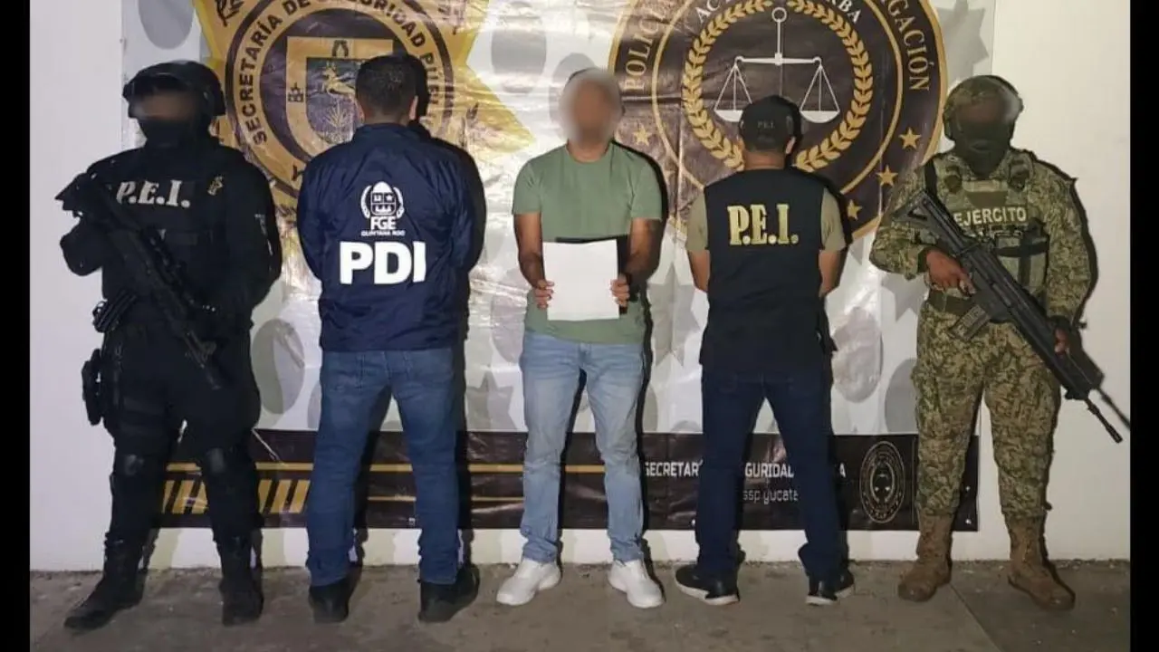 Las autoridades de Yucatán realizaron la detención. Foto: SSP | Canva