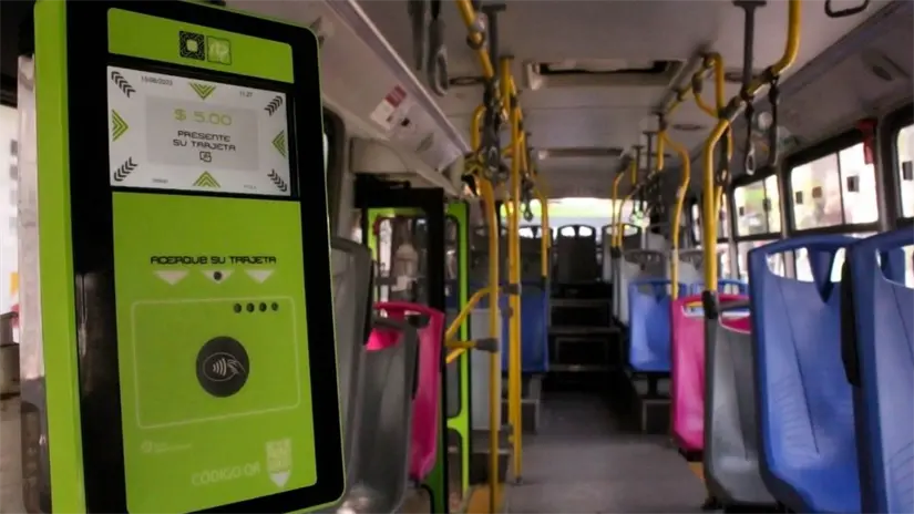 imagen recuadro Lector de Tarjeta de Movilidad Integrada de RTP. Foto: cdmx.gob.mx