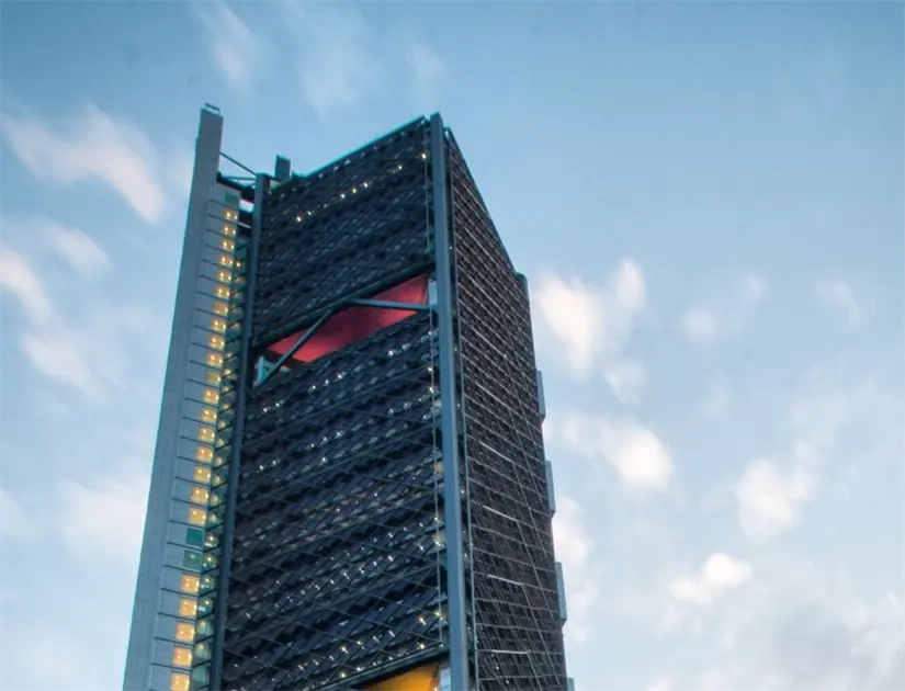 imagen recuadro Torre BBVA México. Foto: BBVA