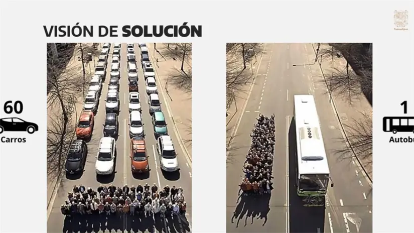 Parque vehicular de transporte público en el municipio de Tampico, Tamaulipas | Foto: SEDUMA Tamaulipas