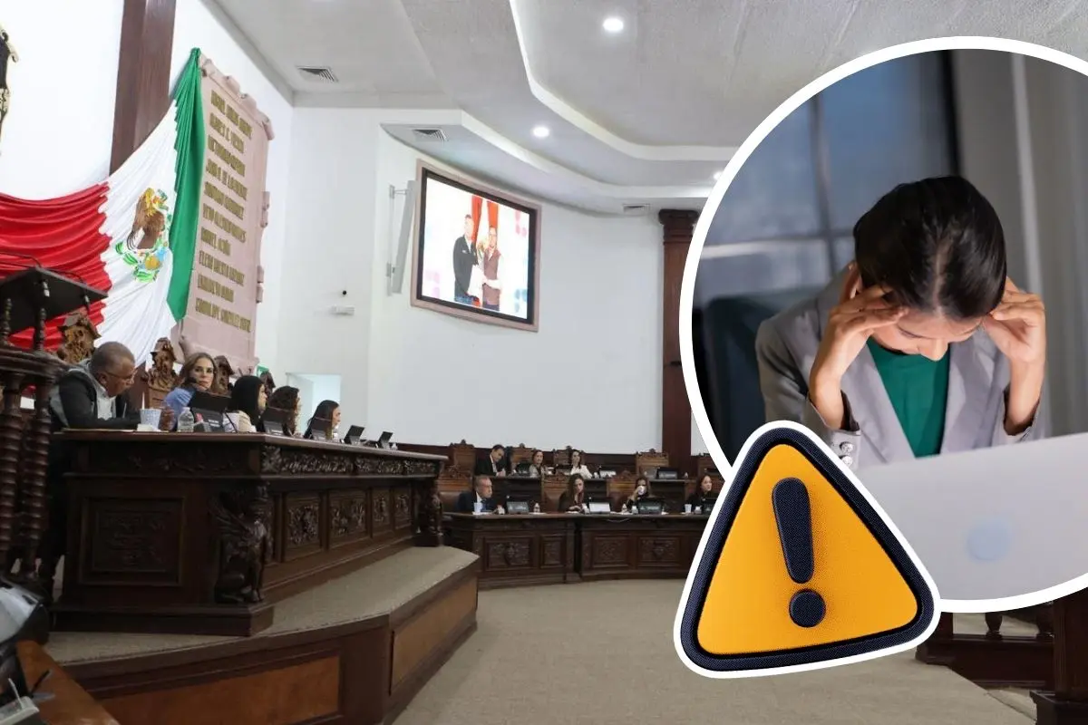 Congreso de Coahuila ilustra pleno donde se planteó la reforma para combatir la violencia laboral / Foto: Congreso del Estado de Coahuila | Canva