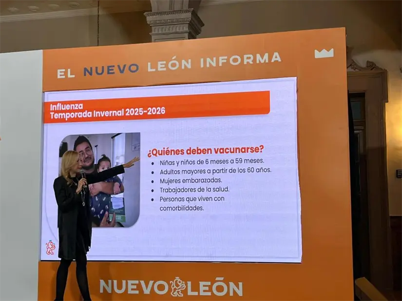 imagen recuadro Ante el repunte de virus respiratorios en el invierno, las autoridades de salud en Nuevo León instan a vacunarse rápidamente. Foto: Yarince Torres