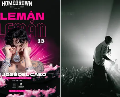 Alemán regresa a Los Cabos con concierto gratis: solo necesitas un juguete