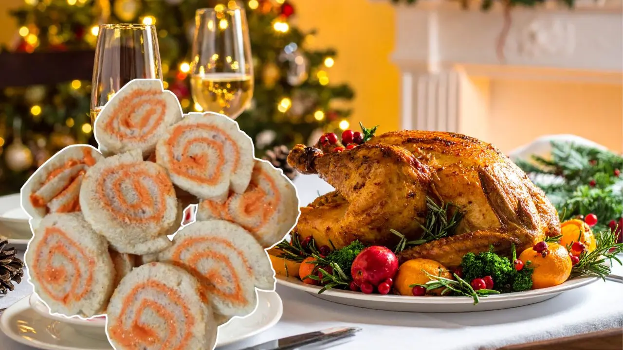 Al frente, aspecto de los tradicionales arolladitos yucatecos en su versión de queso. También se preparan con paté.- Fuente Facebook Viajando a Yucatán