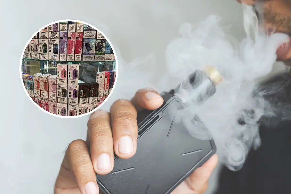 A pesar de la reciente prohibición federal, la venta de vapeadores sigue activa en puntos estratégicos de Nuevo León. Foto: Canva