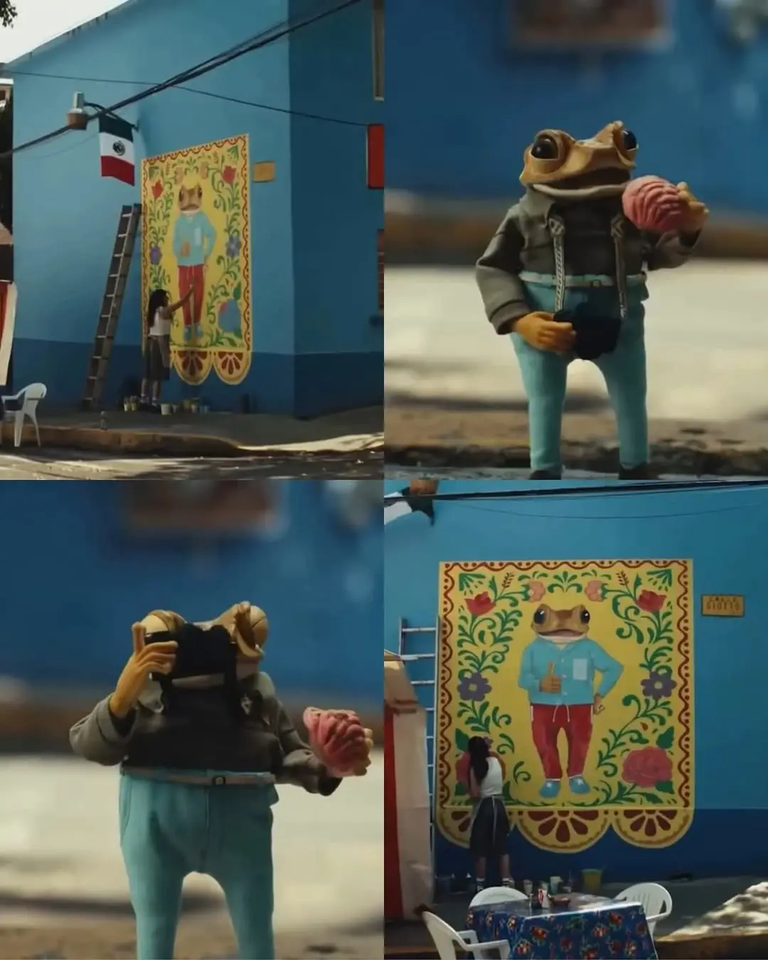 imagen recuadro Promo de Bad Bunny para sus conciertos en la CDMX. Foto: X @keiveiec