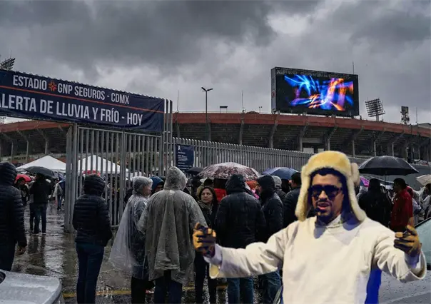 Bad Bunny en CDMX: alerta de lluvia y frío para hoy en el Estadio GNP