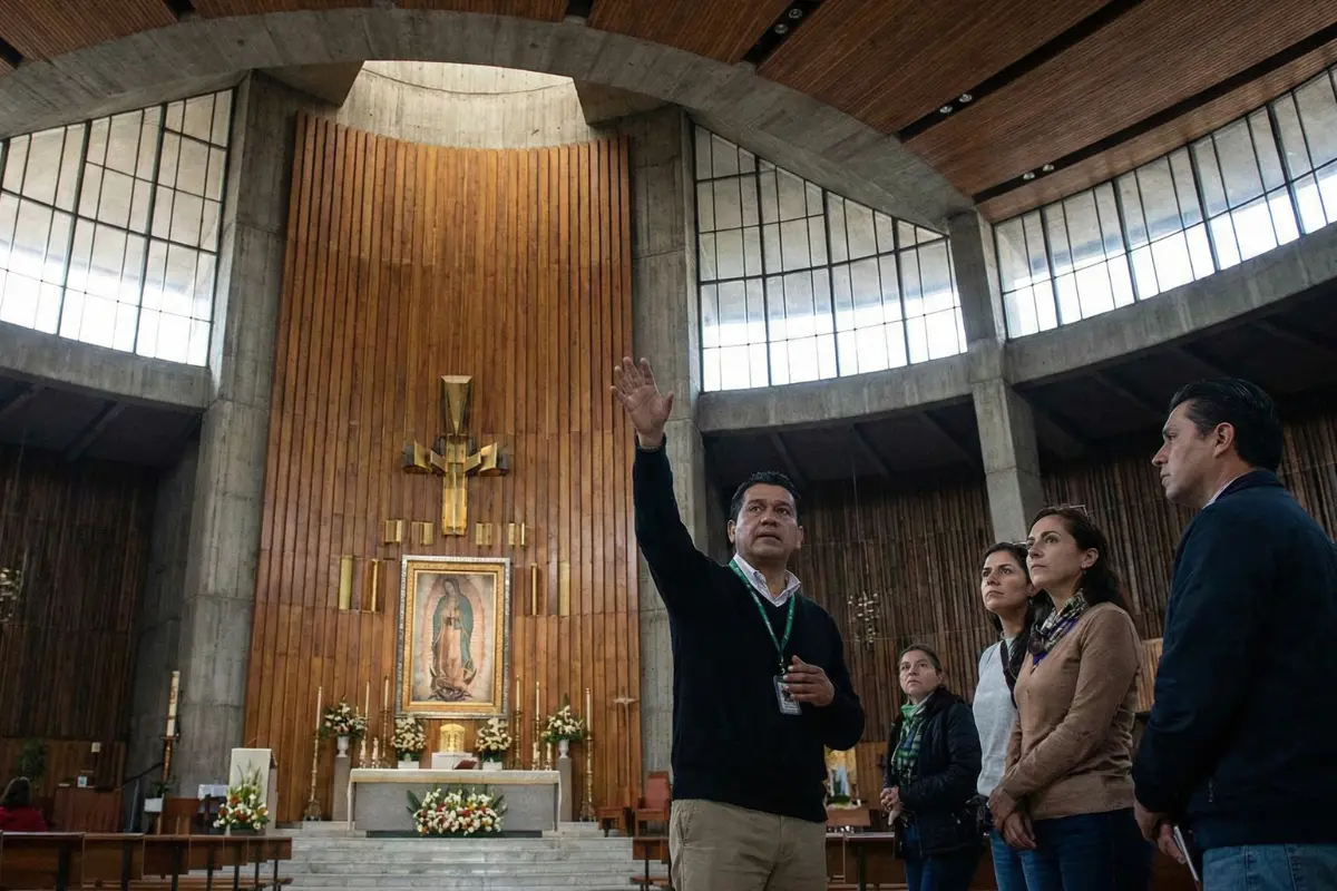 Las mentes maestras detrás de la Basílica de Guadalupe. Foto: IA