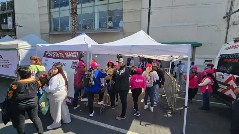 imagen recuadro Operativo Basílica 2025 rompe récords en CDMX en alcaldía GAM. Foto: Mario Flores