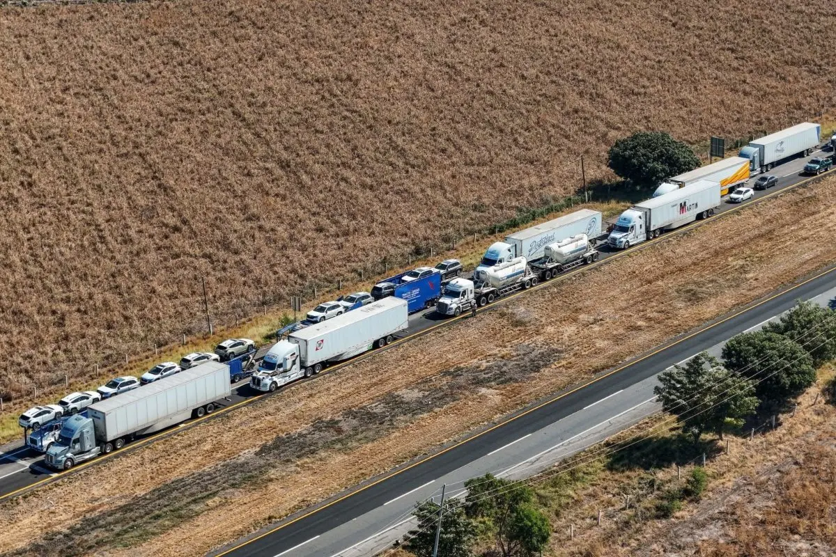 Podrán haber más bloqueos por parte de los transportistas Foto: X(Twitter) @GARCIPAVON