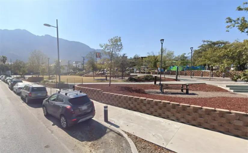 imagen recuadro El mercadito que instala en la colonia Lázaro Garza Ayala. Foto: GoggleMaps.