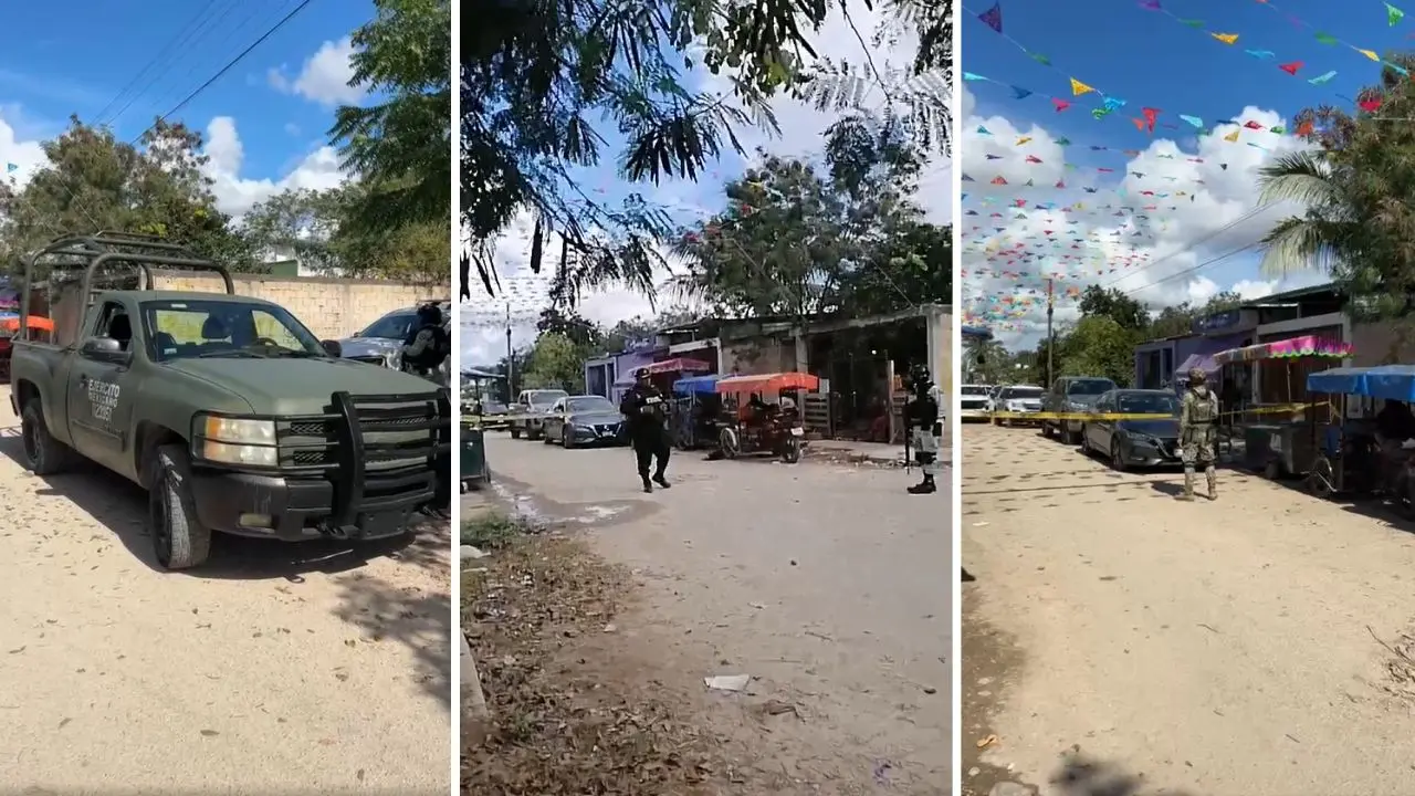 Las autoridades federales y estatales aseguraron la zona. Foto: Canva | Captura de Pantalla