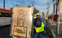 Peregrinos del Oriente del Valle de México llegan a la alcaldía Iztapalapa para continuar su camino a la Basílica de Guadalupe Peregrinos del Oriente del Valle de México llegan a la alcaldía Iztapalapa para continuar su camino a la Basílica de Guadalupe