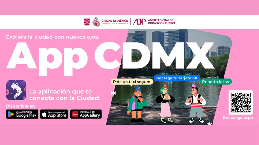 imagen recuadro Banner de la App CDMX para descargarla en teléfonos móviles | Agencia Digital de Innovación pública de la Ciudad de México (ADIP)