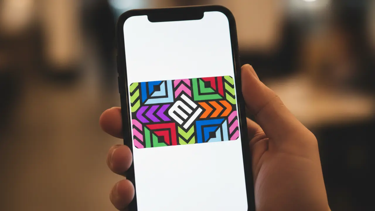 Ejemplo de tarjeta MI en teléfono móvil por Tarjeta Virtual de Movilidad Integrada CDMX | Gemini IA | Gobierno de la Ciudad de México