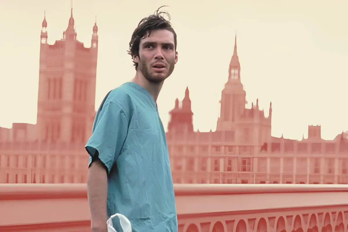 Cillian Murphy protagonizó la primera parte de Exterminio (2002) y se rumora que podría tener una participación en El templo de los huesos. FOTO: CANVA/IMDb/Sony Pictures