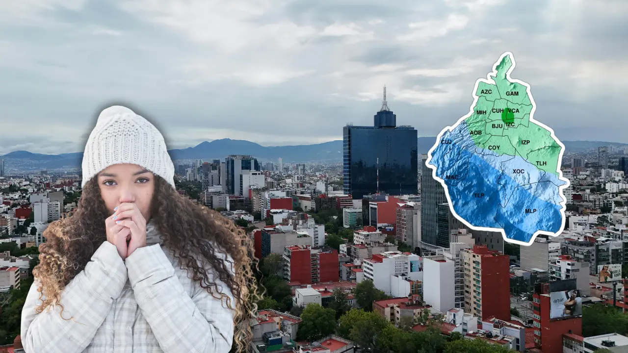 La capital mexicana sigue con bajas temperaturas. Foto: X @SGIRPC_CDMX | Canva