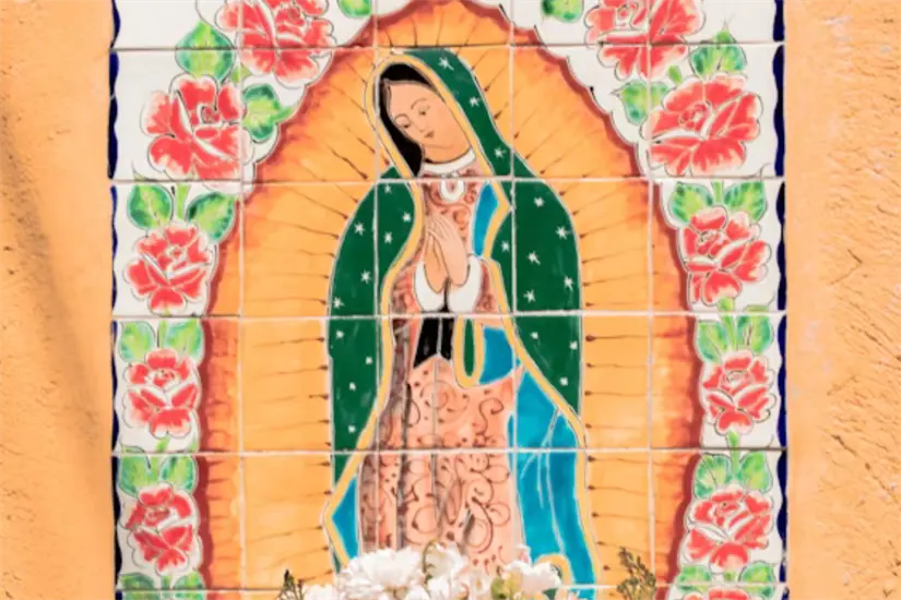 Virgen de Guadalupe Foto: Freepik